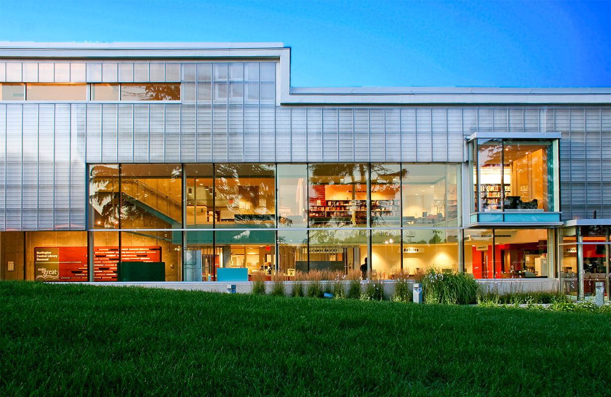 Burlington Library TGP Channel Glass Project