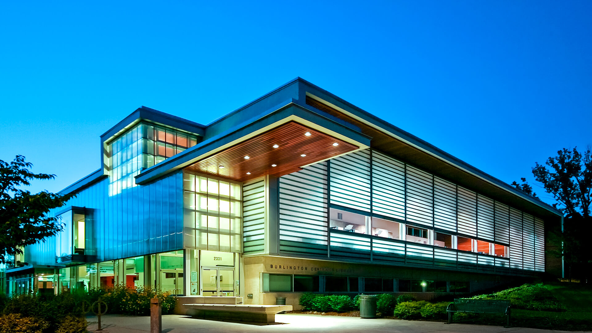 Burlington Library TGP Channel Glass Project