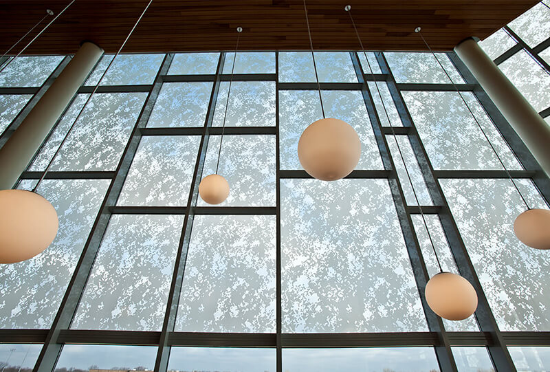 Fountaindale Public Library TGP Curtain Wall Case Study